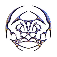 Y2k Chrome Neotribal