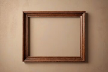 a close up of a picture frame on a wall with a wallpaper