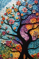 background with tree