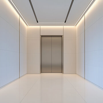 Stylish Penthouse Elevator with Sleek Contemporary Aesthetics