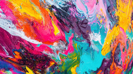 A vibrant graffiti wall showcasing bold, colorful spray-paint art, capturing an urban and edgy vibe with intricate designs and street art elements, perfect for creative and urban themes.