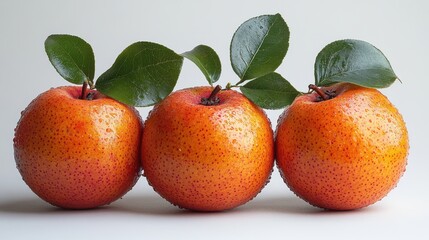 photo of medlar isolated on white background medlar fruit