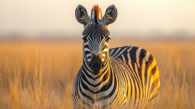 photo of zebr isolated on white background zebra