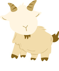 goat cartoon illustration