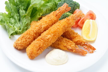 海老フライ　洋食