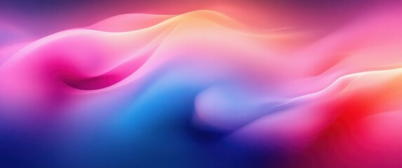 Obraz premium Abstract Gradient Background in Pink Blue Purple with Ethereal Texture for Web Banner Header Poster Design