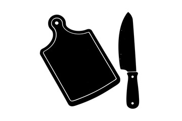 Kitchen Cutting Board vector illustration.