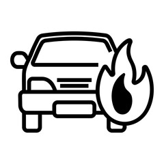 fire Line Icon