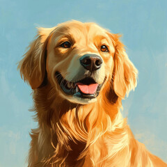 golden retriever dog
