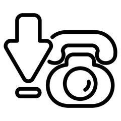 Incoming call icon