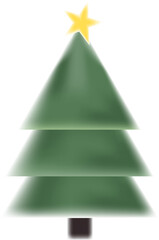 christmas tree with star