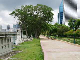 Obraz premium Walkway in Thailand , texture