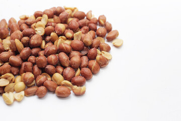 Red skin peanuts roasted salted, peanut snacks