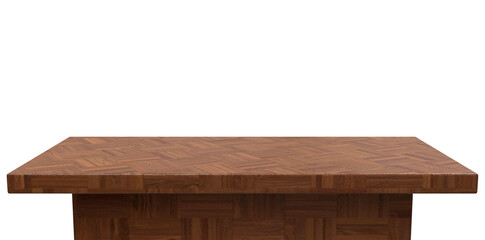 Wood table top 3D