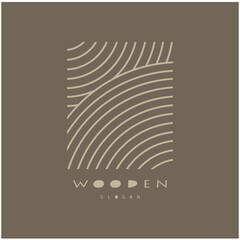 wooden logo design, for construction, wood craftsmen, wood processing company businesses