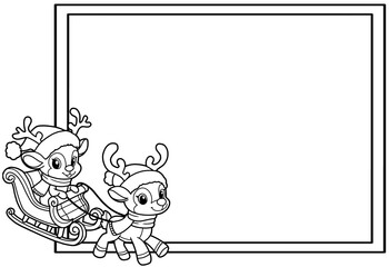 Christmas Coloring Text Box