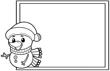 Christmas Coloring Text Box