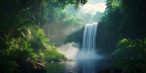 waterfall in the forest