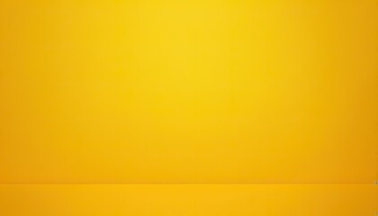 Abstract Luxury yellow gradient studio wall, well use as background. 459