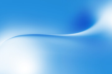 Abstract dynamic light blue wave lines with blurred light curve background design for graphic pattern web illustration technology internet network smart digital backdrop wallpaper banner 