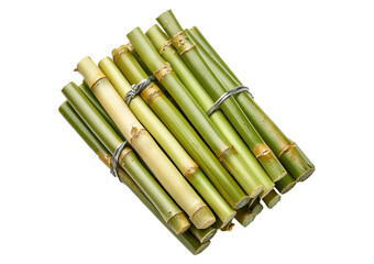 Fototapeta premium Silvervine sticks isolated on transparent or white background.