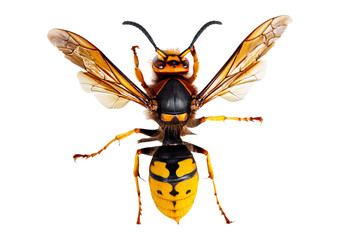 Fototapeta premium hornet isolated on transparent or white background