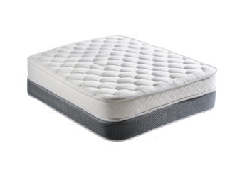 Mattress isolated on a transparent or white background