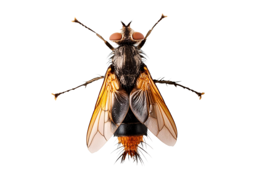 fly isolated on transparent or white background