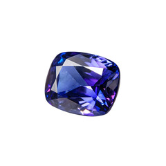 Fototapeta premium Close-up of a stunning, vibrant blue gemstone.