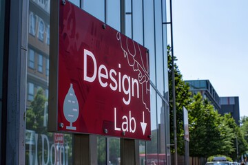 Obraz premium A weatherproof sign stating 