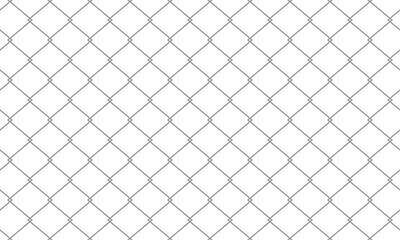 Grey  vertical zigzag line seamless pattern looks like a wire net or wire mesh background. Vector Repeating Texture.