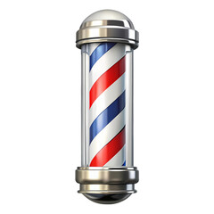 3D Rendering of a Classic Barber Pole