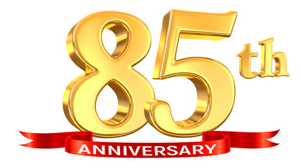 Anniversary Gold Number 85