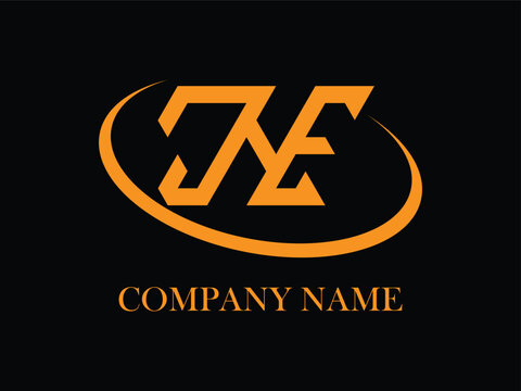 Letter JHE logo design