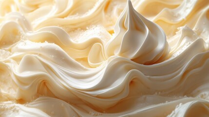 Creamy swirls texture background image.