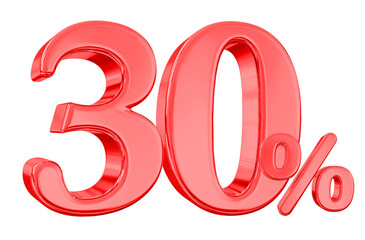 30Percent Red Offer Discount