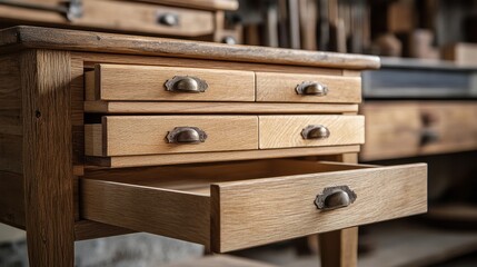 Furniture drawer shelf cupboard.