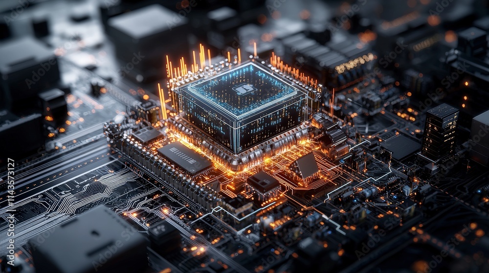 Poster Innovative blockchain technology enhances supply chain efficiency in dynamic environments