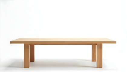 Fototapeta premium A warm-toned wooden table set against horizontal wooden planks. The natural textures create a cozy, rustic ambiance, perfect for various design purposes.