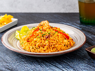 Arroz con mariscos