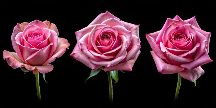 4K Time-Lapse Resurrection Pink Heaven Rose Bloom - Architectural Photography Background