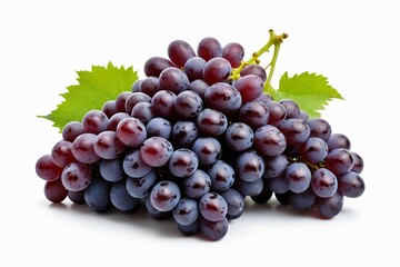 Fototapeta premium there is a bunch of grapes that are on a white surface