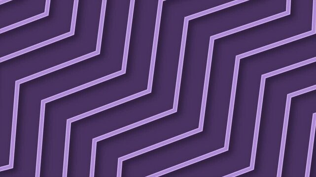 Zig Zag Lines Loop Animated Background