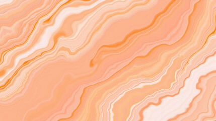 Obraz premium orange coral marble background texture with smooth fluid lines, organic shapes, perfect for artistic design projects, modern wallpapers, and creative elements