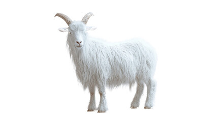 Obraz premium a Goat isolated on a transparent background 