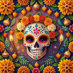 day of death background