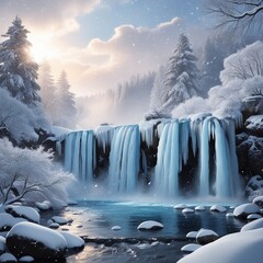 water fall