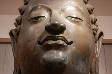 head of buddha image (head of phra saenswae) Lanna Art