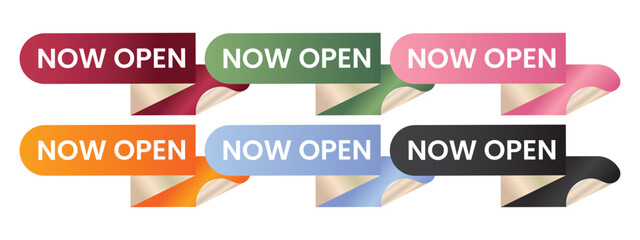 Now open label design in different colors
