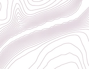 Curvas de nivel, mapa topográfico © Stockchi